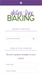 Mobile Screenshot of glutenfreebaking.com